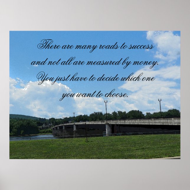 Poster sur la voie du succès (Devant)