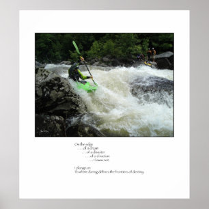 Poster Sur l'affiche de bord