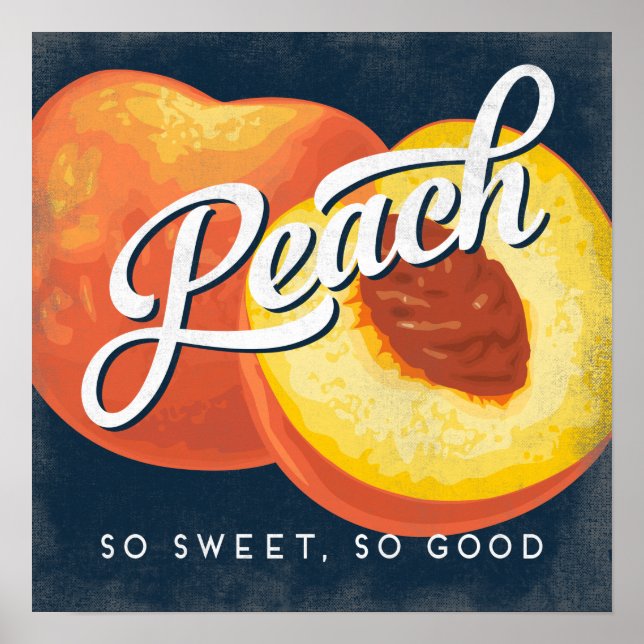 Poster sur l'affiche du Étiquette de fruits Vintag (Devant)