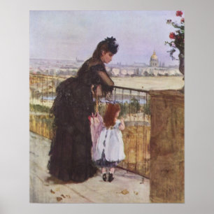Poster Sur le balcon
