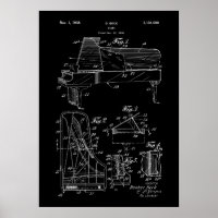 Poster sur le brevet de vinyle
