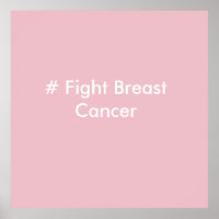 # Poster sur le cancer du sein de combat