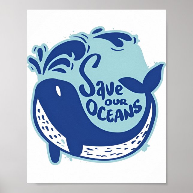 Poster sur le Chibi de poisson surpêché (Devant)