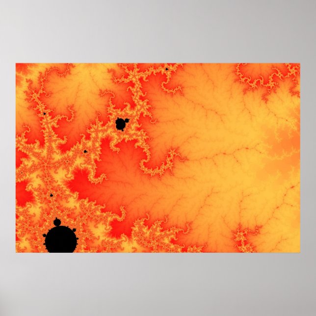 Poster sur le feu de charbon (Devant)