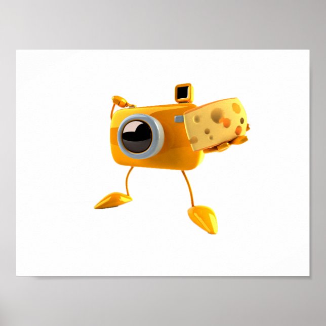 Poster sur le fromage (Devant)