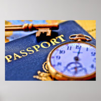Poster sur le passeport