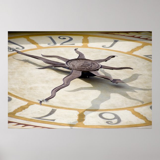 Poster sur le temps (Devant)