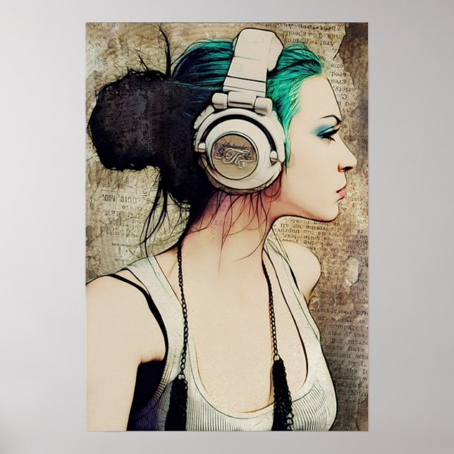 Poster sur le temps de loisirs (Devant)