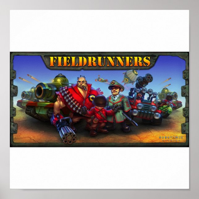Poster sur le terrain (Devant)