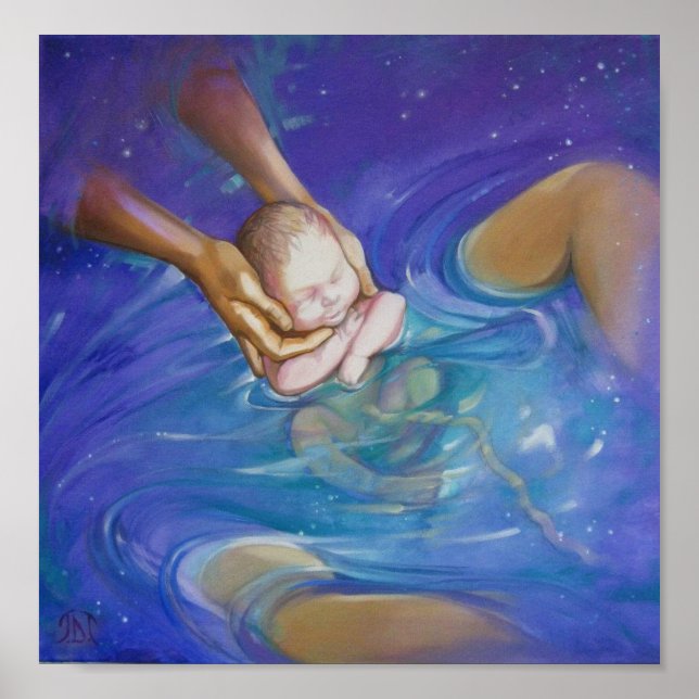 Poster sur l'eau (Devant)