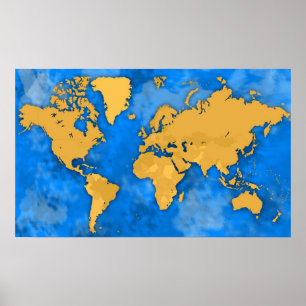 poster sur les continents