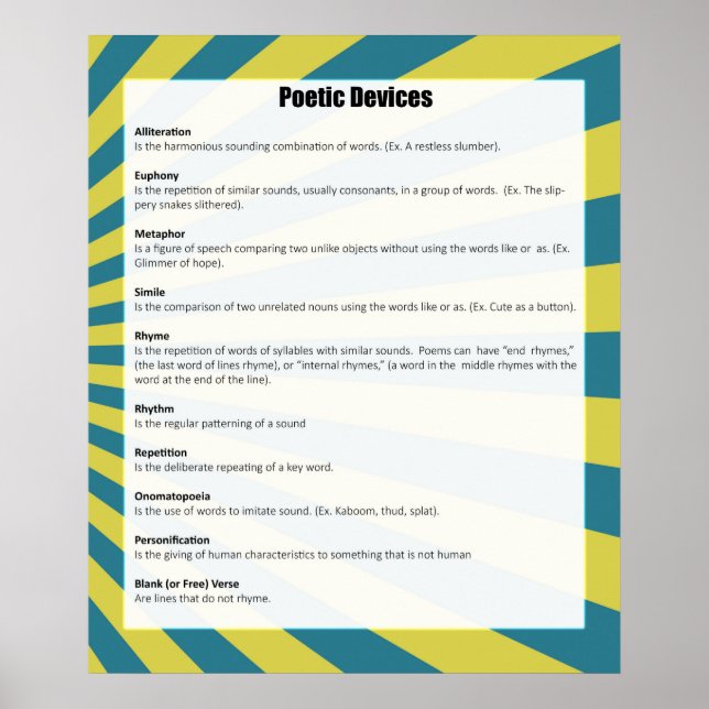Poster sur les dispositifs poétiques *MISE À JOUR* (Devant)