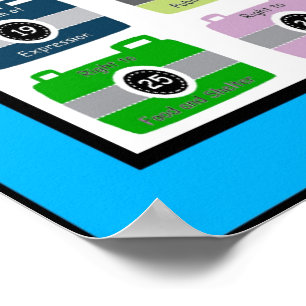 POSTER SUR LES DROITS DE L'HOMME : "TIRANT DE 30 A