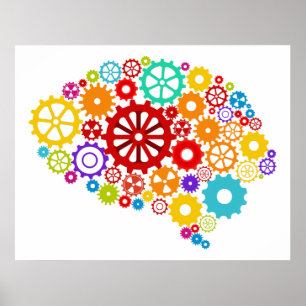 Poster sur les grains de cerveau