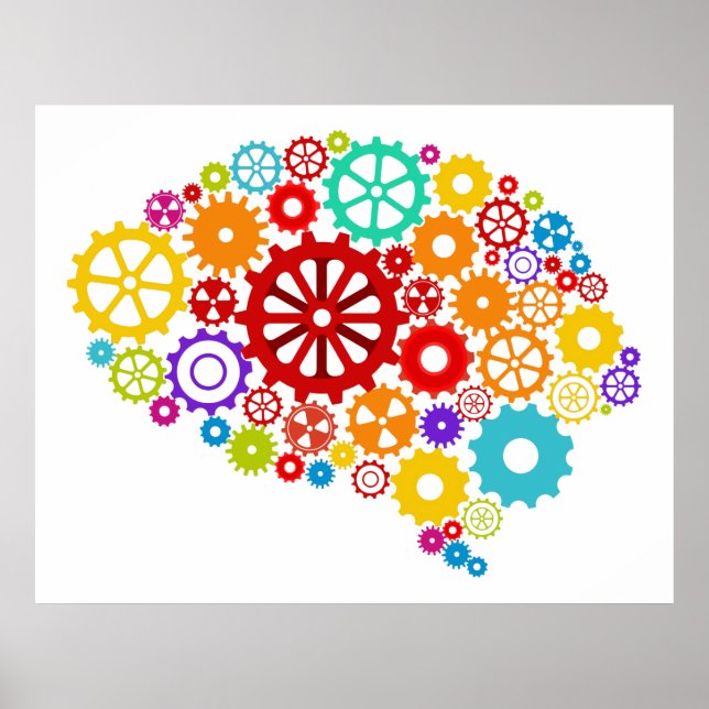 Poster sur les grains de cerveau (Devant)