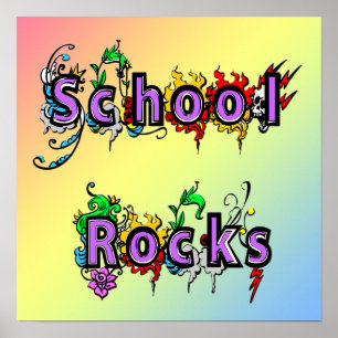 Poster sur les Rocks scolaires