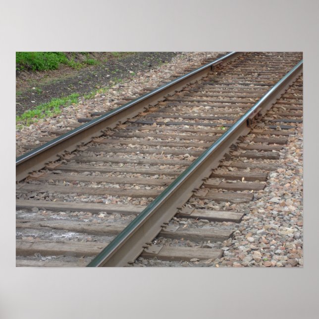 Poster sur les voies ferrées (Devant)