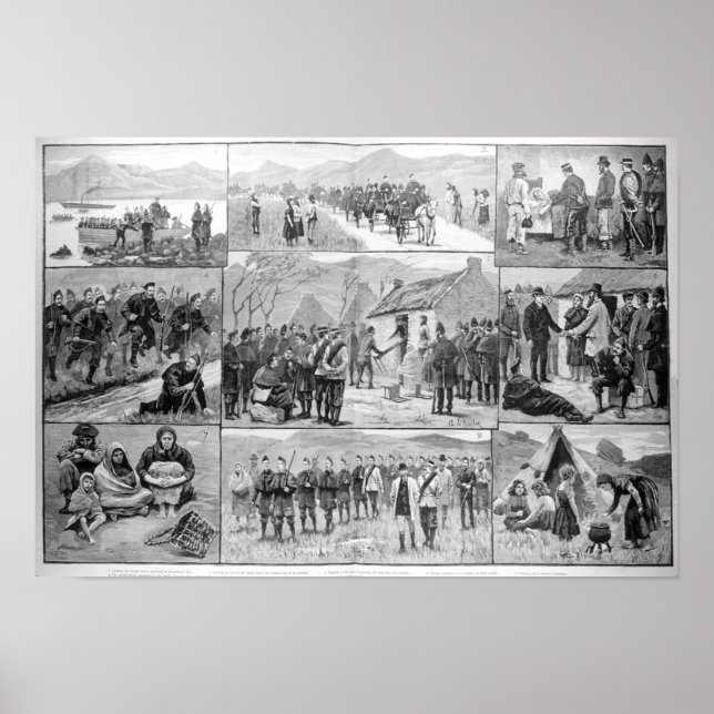 Poster Sur l'obligation d'expulsion en Irlande (Devant)