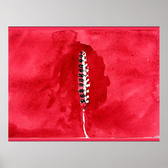 Poster Sur l'observation des fleurs et des arbres, Grain (Devant)