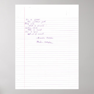 Poster Sur une quête