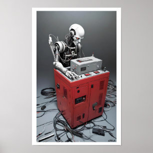 Poster Surcharge de la machine Enigma