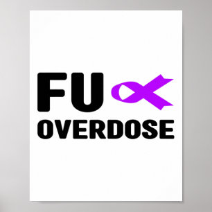 Poster Surdose Fu - Sensibilisation à la dépendance2