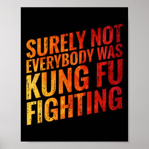 Poster Sûrement pas tous les kung-fu étaient dans le comb