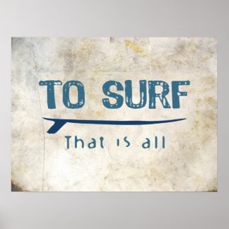 Poster Surf
