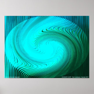 POSTER SURF D'ÉTÉ !