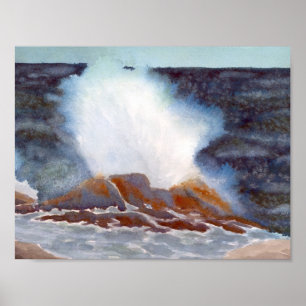 Poster Surf Ocean Wave