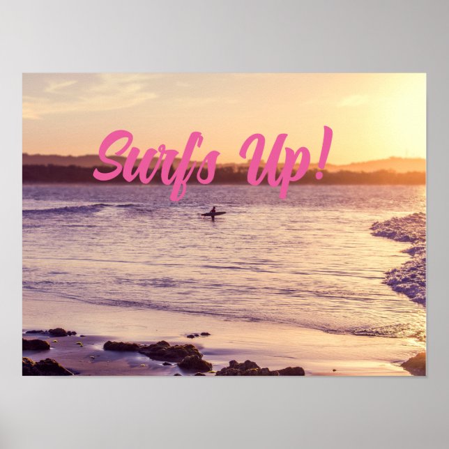 Poster Surf sur la baie Byron (Devant)