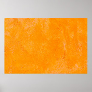 Poster Surface de ciment orange, fond motif abstrait