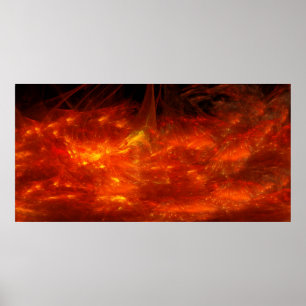 Poster Surface de l'affiche solaire