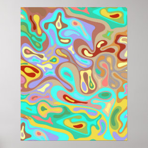 Poster Surface liquide 12