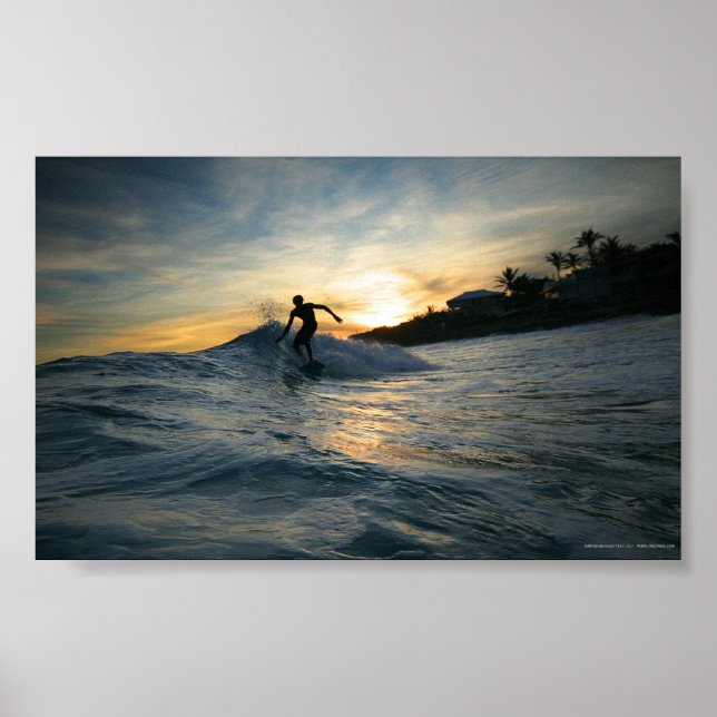 Poster Surfer (Devant)