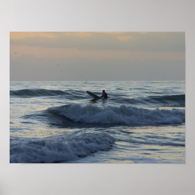 Poster Surfer attend (Devant)