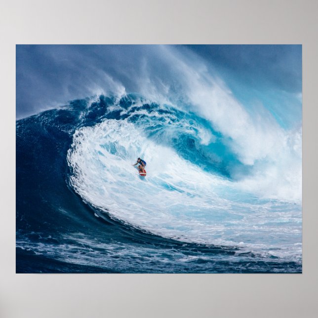 Poster Surfer sur les Tubes (Devant)