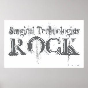 Poster Surgical Technologists Rock