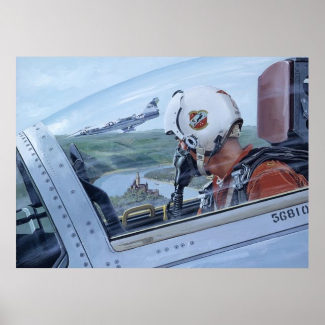 Poster Surveillez le Rhin (Devant)