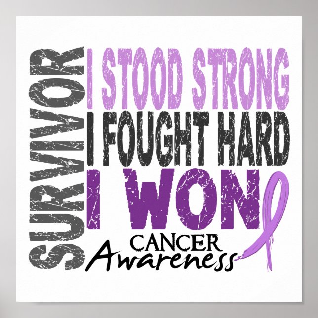 Poster Survivant 4 Cancer (Devant)
