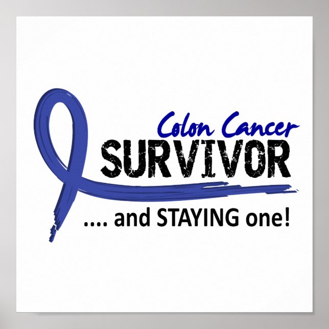 Poster Survivant 8 Cancer du côlon (Devant)