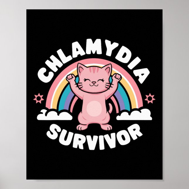Poster Survivant de Chlamydia (Devant)