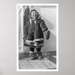 Poster Survivant de la catastrophe de Karluk 1914