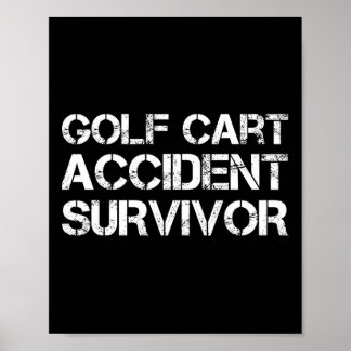 Poster Survivant de l'accident du Golf Cart