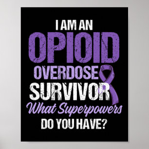Poster Survivant du guerrier de sensibilisation à la surd