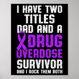 Poster Survivant du guerrier de sensibilisation à la surd