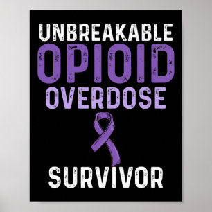 Poster Survivant du guerrier de sensibilisation à la surd