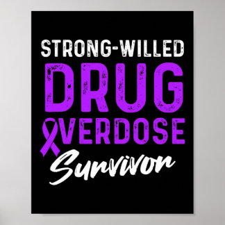 Poster Survivant du guerrier de sensibilisation à la surd