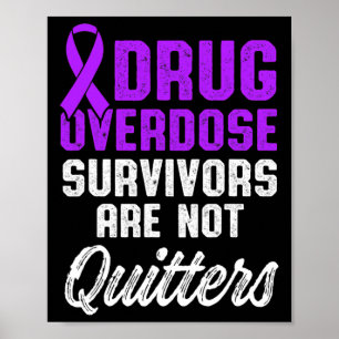 Poster Survivant du guerrier de sensibilisation à la surd