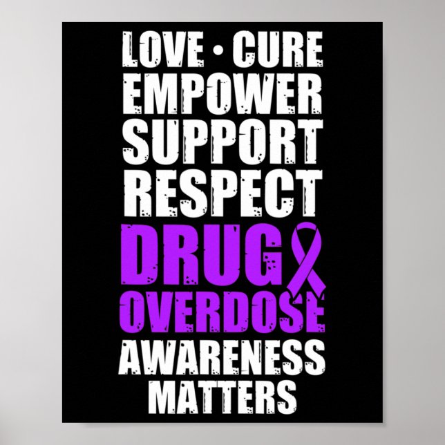 Poster Survivant du guerrier de sensibilisation à la surd (Devant)